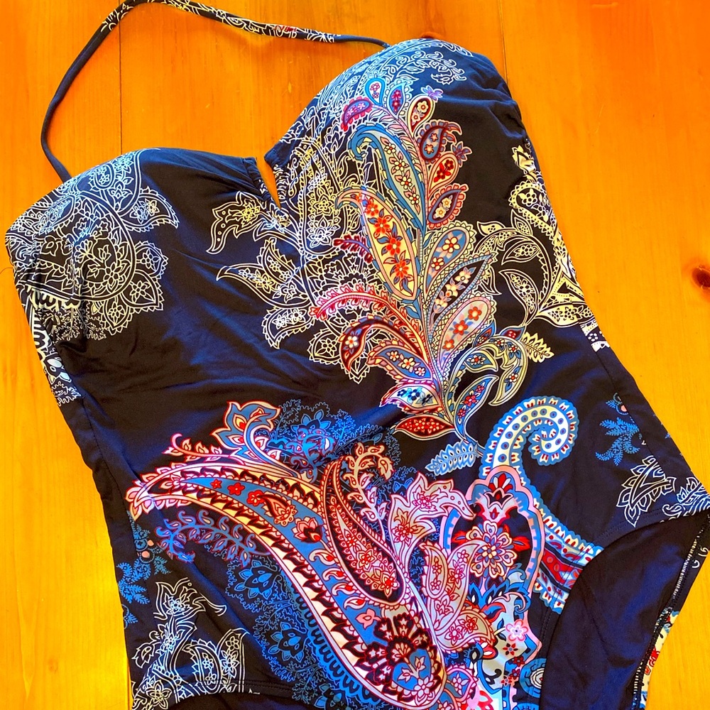 Paisley swimsuit